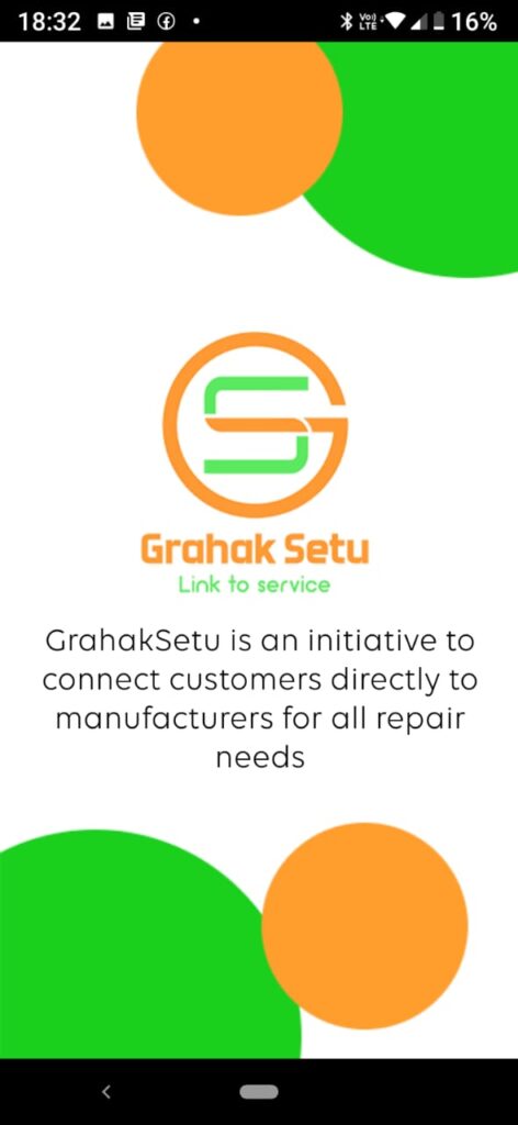 implement service crm with grahak setu